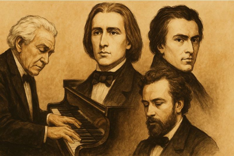 鋼琴名人介紹：盤點歷史與現代最具代表性的鋼琴家