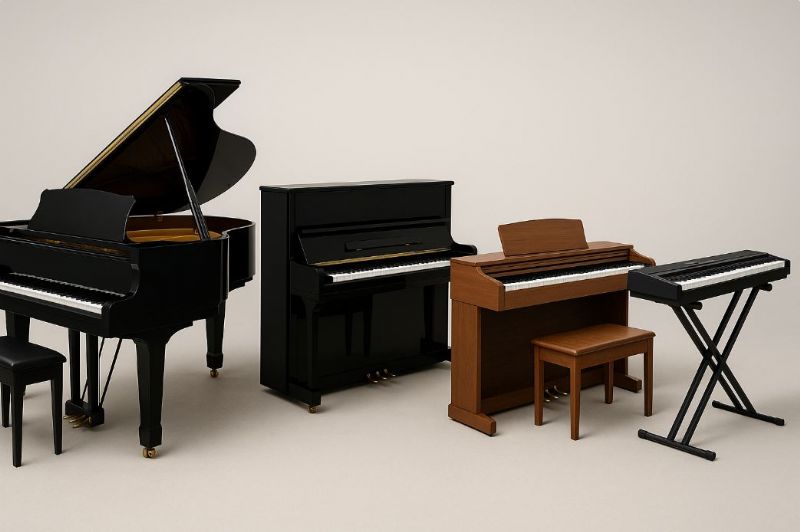 鋼琴種類介紹：一次了解不同鋼琴的構造、特色與選購重點